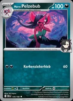 Marys Pelzebub card in German