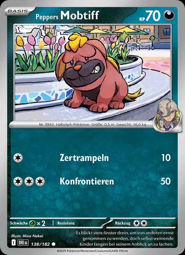 Peppers Mobtiff card in German