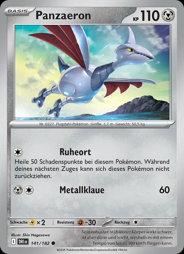 Panzaeron card in German