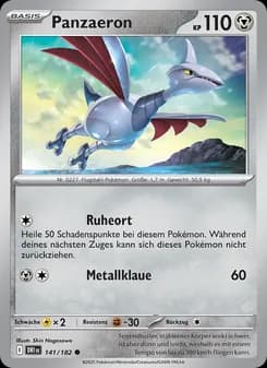 Panzaeron card in German