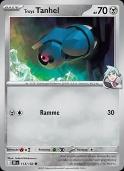 Troys Tanhel card in German