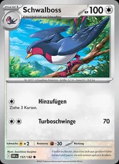 Schwalboss card in German