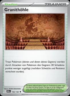 Granithöhle card in German