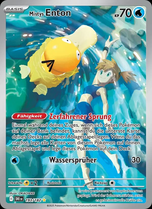 Mistys Enton card in German
