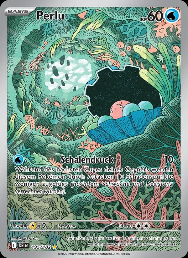 Perlu card in German