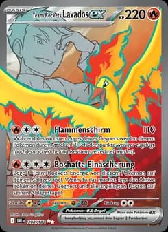 Team Rockets Lavados-ex card in German