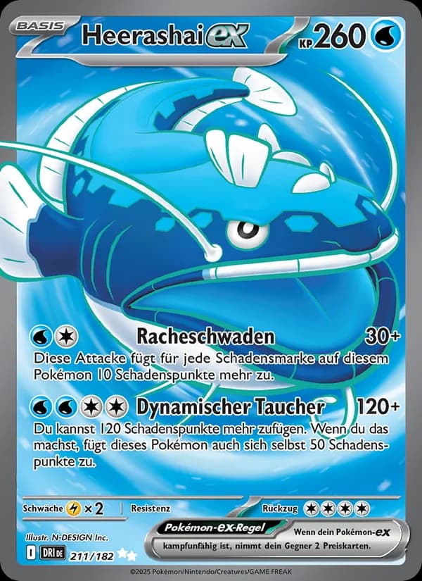 Heerashai-ex card in German