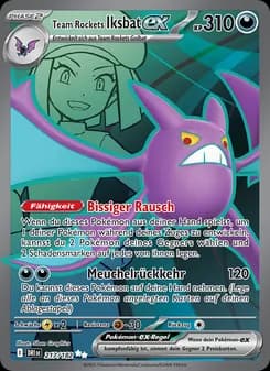 Team Rockets Iksbat-ex card in German