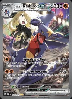 Cynthias Knakrack-ex card in German