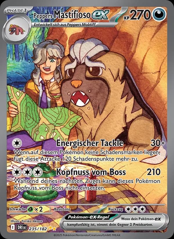 Peppers Mastifioso-ex card in German