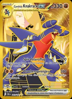 Cynthias Knakrack-ex card in German