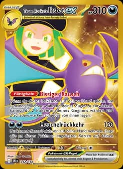 Team Rockets Iksbat-ex card in German