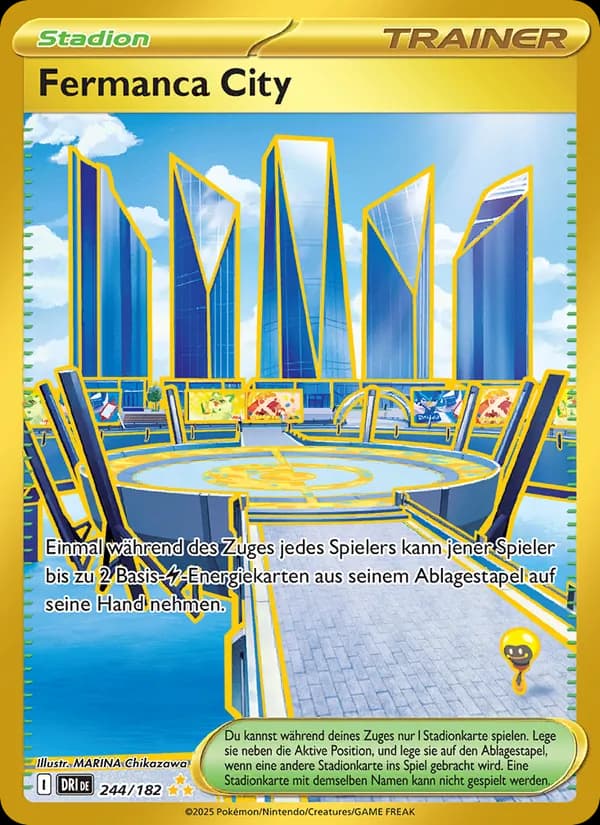 Fermanca City card in German