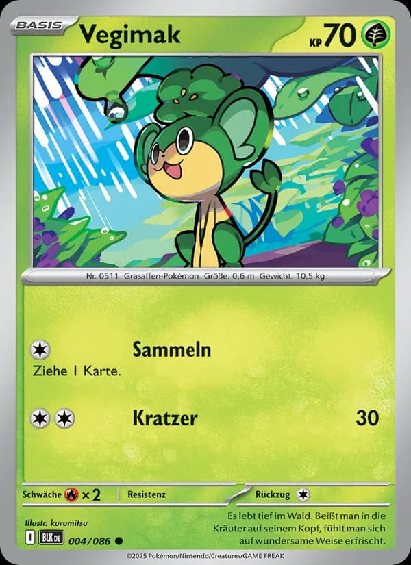 Vegimak card in German