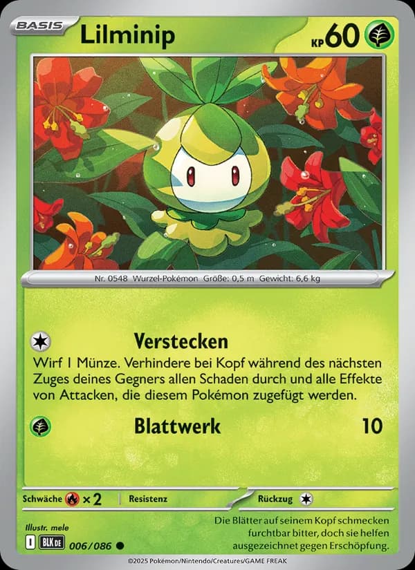 Lilminip card in German