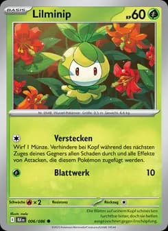 Lilminip card in German
