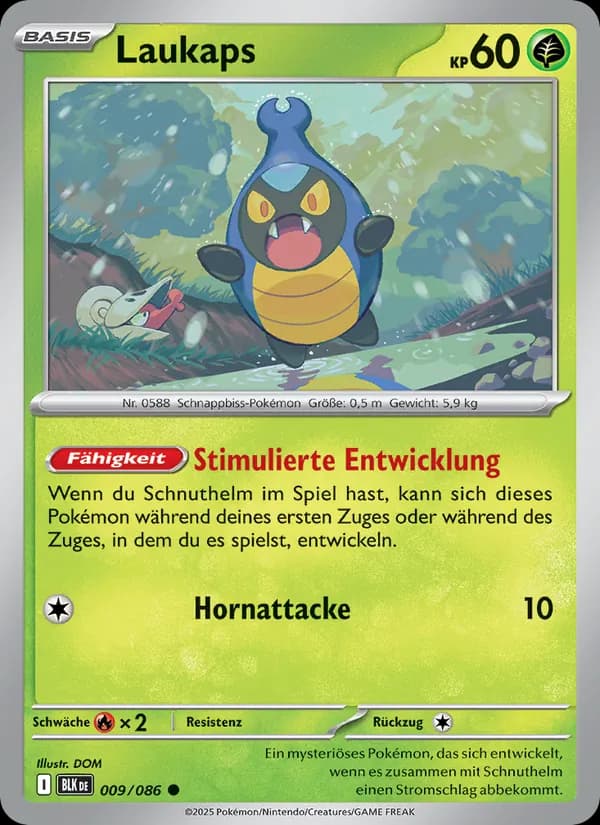 Laukaps card in German