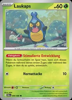 Laukaps card in German