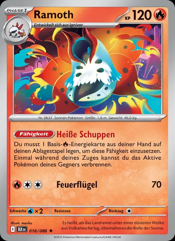Ramoth card in German