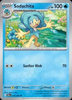 Sodachita card in German