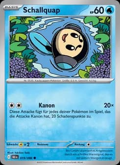 Schallquap card in German