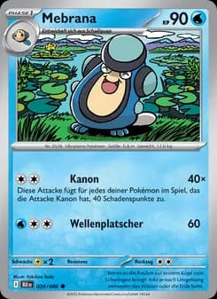 Mebrana card in German