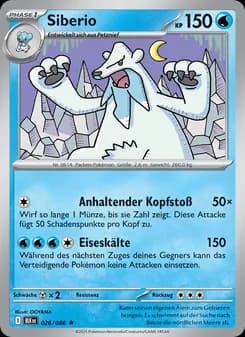 Siberio card in German
