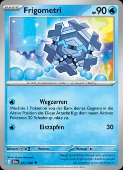 Frigometri card in German