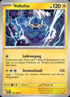 Voltolos card in German