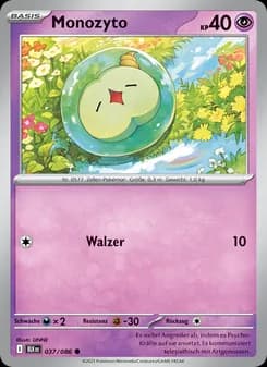Monozyto card in German