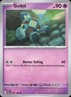 Golbit card in German