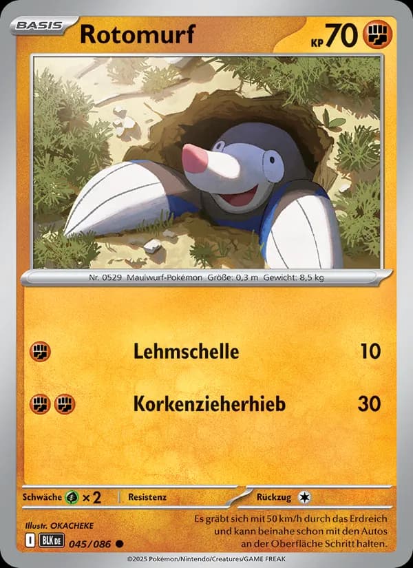 Rotomurf card in German
