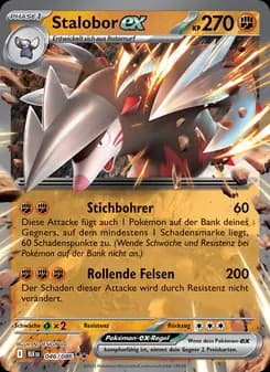 Stalobor-ex card in German
