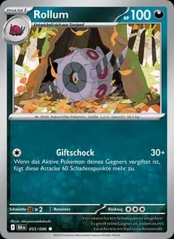 Rollum card in German