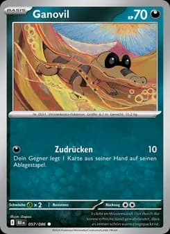 Ganovil card in German
