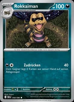 Rokkaiman card in German