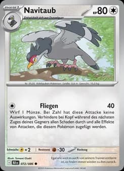 Navitaub card in German