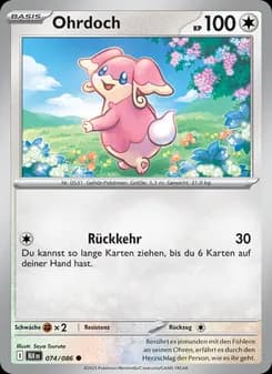 Ohrdoch card in German