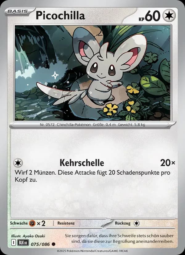 Picochilla card in German