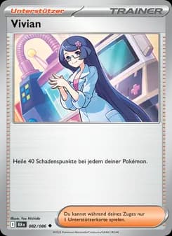 Vivian card in German