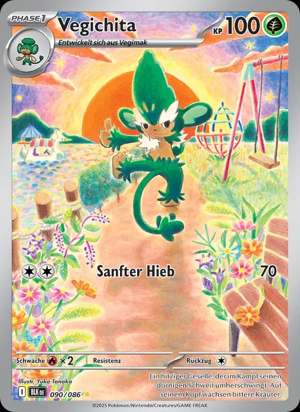 Vegichita card in German