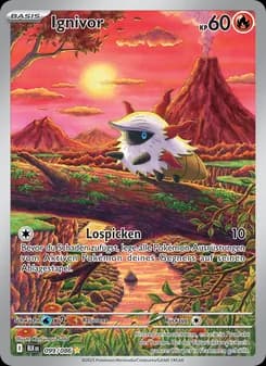 Ignivor card in German