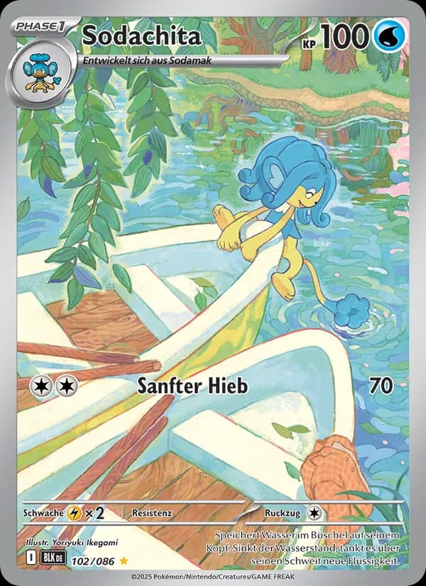 Sodachita card in German