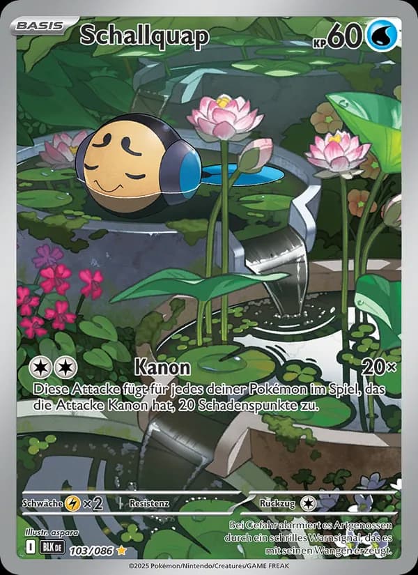Schallquap card in German