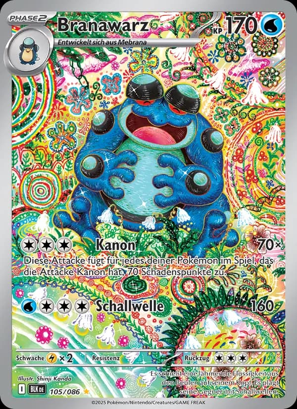 Branawarz card in German