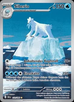 Siberio card in German