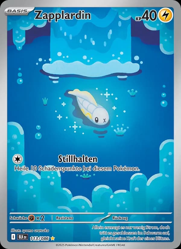 Zapplardin card in German