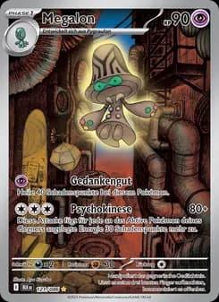 Megalon card in German