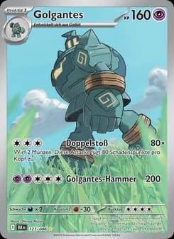 Golgantes card in German