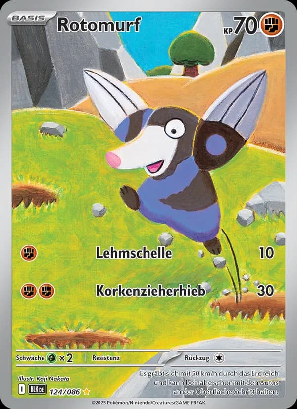 Rotomurf card in German